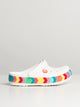 CROCS CROCS KIDS CROCBAND CHEVRON BEADED CLOG - CLEARANCE - Boathouse