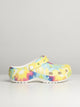 CROCS WOMENS CROCS CLASSIC TIE DYE PLATFORM CLOGS - CLEARANCE - Boathouse