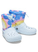 CROCS WOMENS CROCS CLASSIC LINED NEO PUFF TIE DYE BOOT - CLEARANCE - Boathouse
