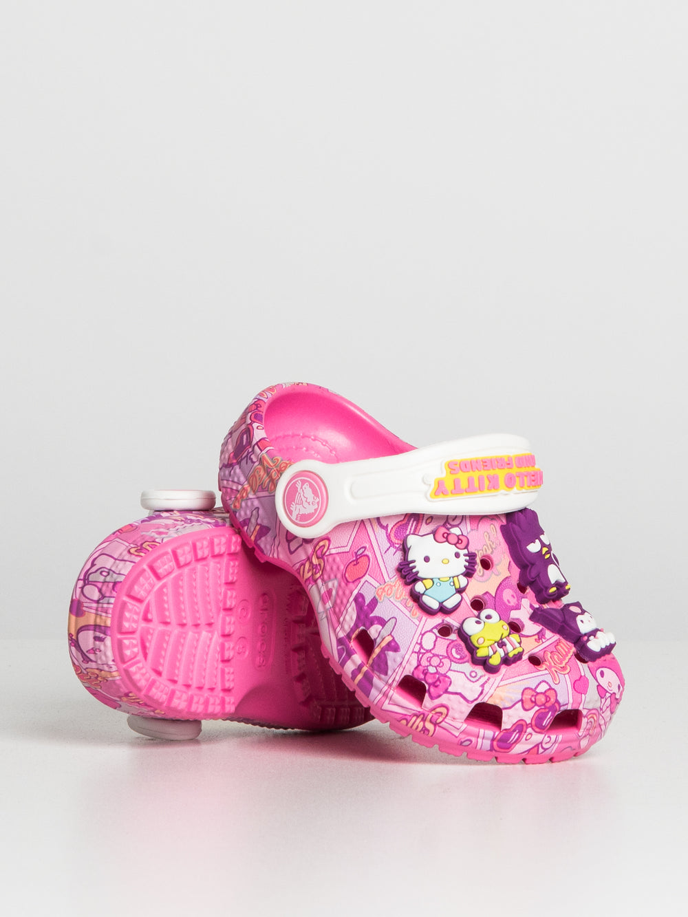 KIDS CROCS CLASSIC HELLO KITTY TODDLER CLOG - CLEARANCE