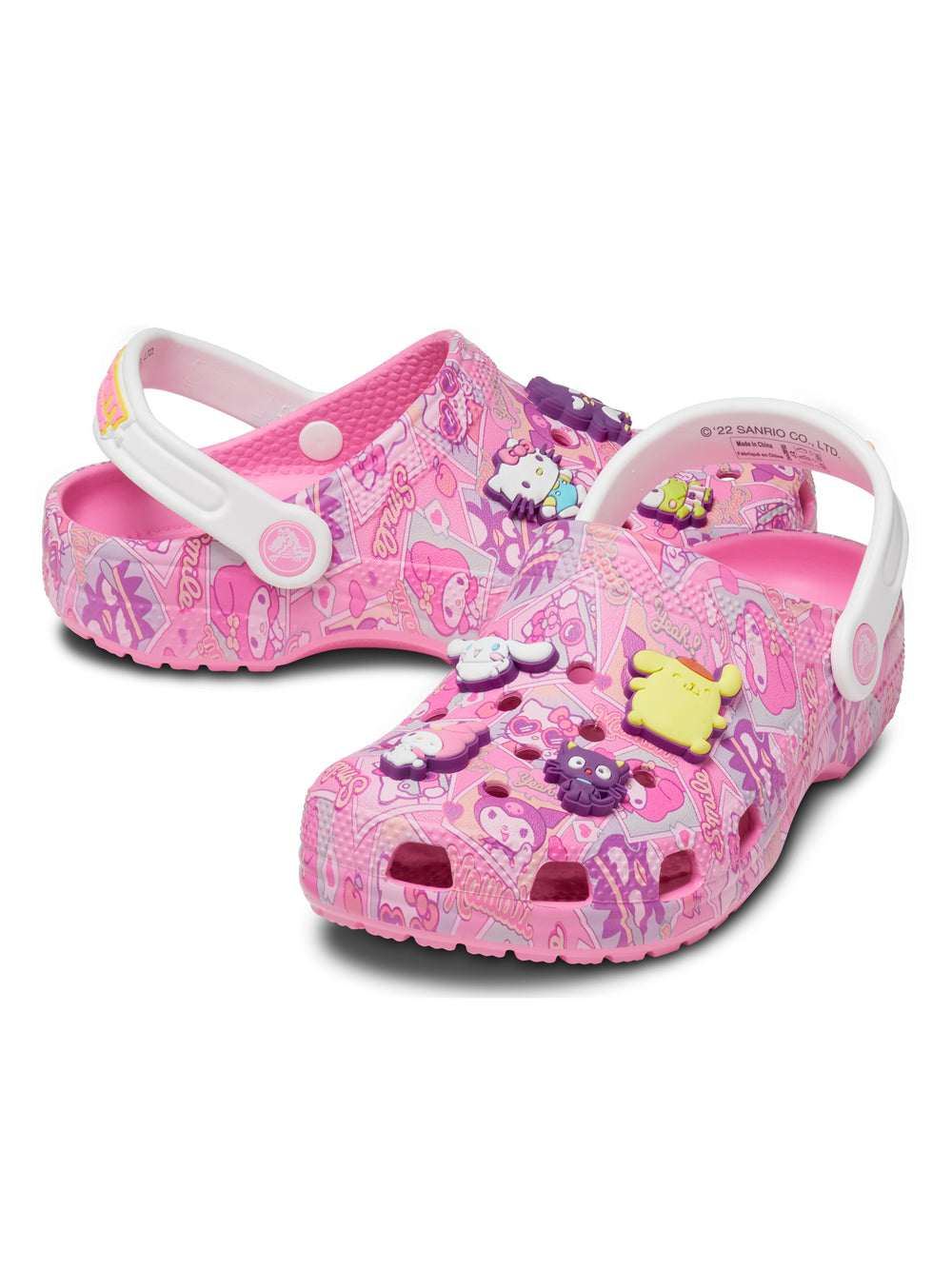 KIDS CROCS CLASSIC HELLO KITTY TODDLER CLOG - CLEARANCE