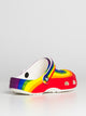 WOMENS CROCS CLASSIC RAINBOW DYE CLOG - CLEARANCE