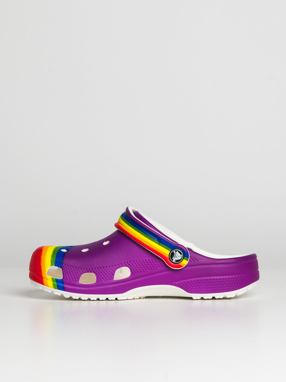 WOMENS CROCS CLASSIC RAINBOW DYE CLOG - CLEARANCE