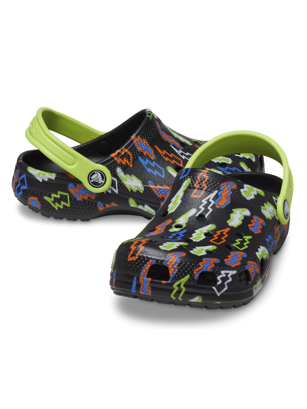 KIDS CROCS CLASSIC LIGHTENING BOLT KIDS CLOG - CLEARANCE