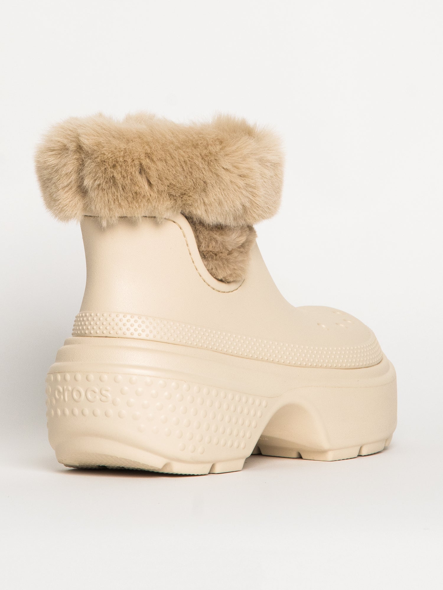 Crocs with fur online boots