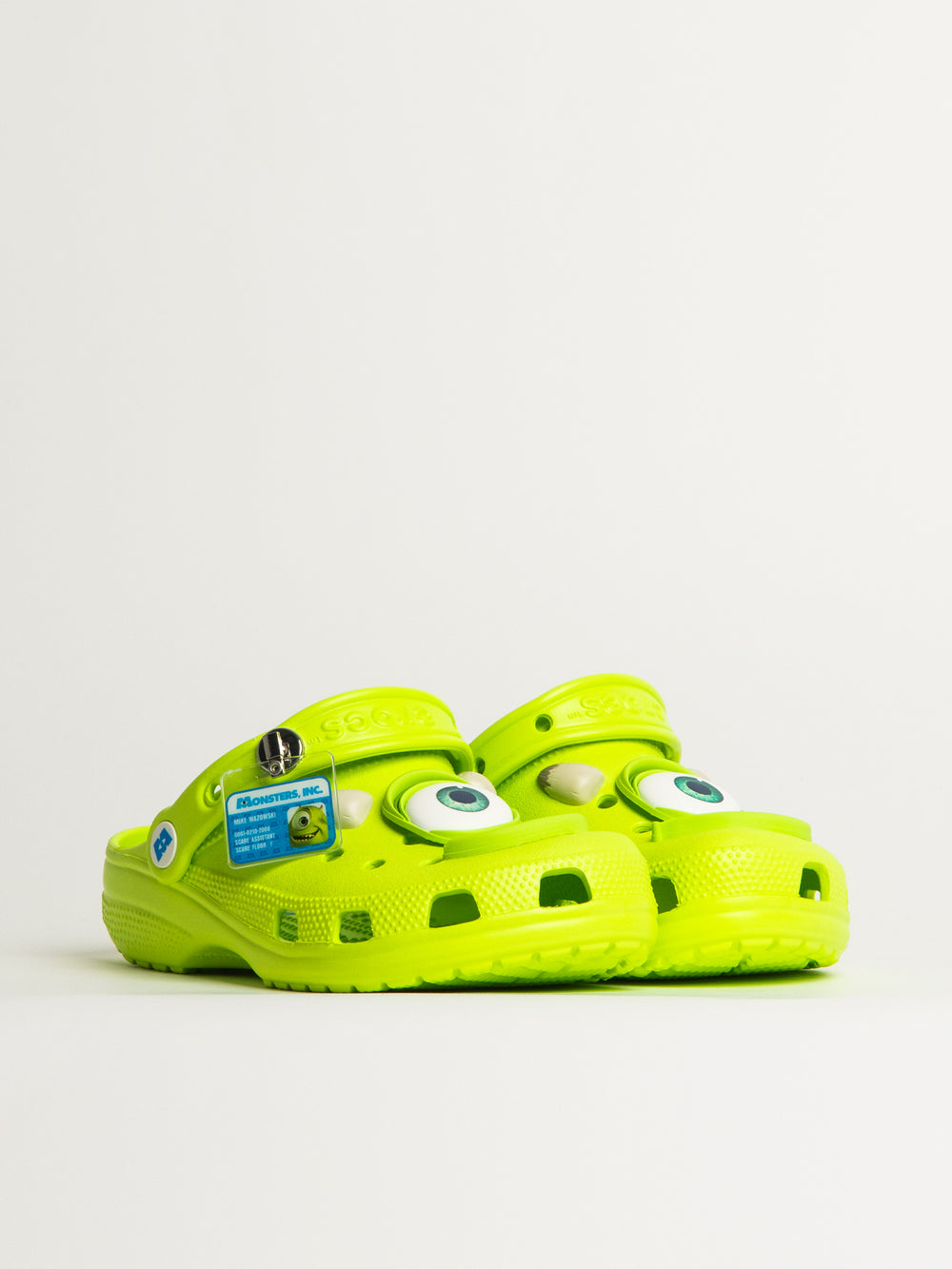WOMENS CROCS MONSTERS INC MIKE CLASSIC CLOG LIME GREEN