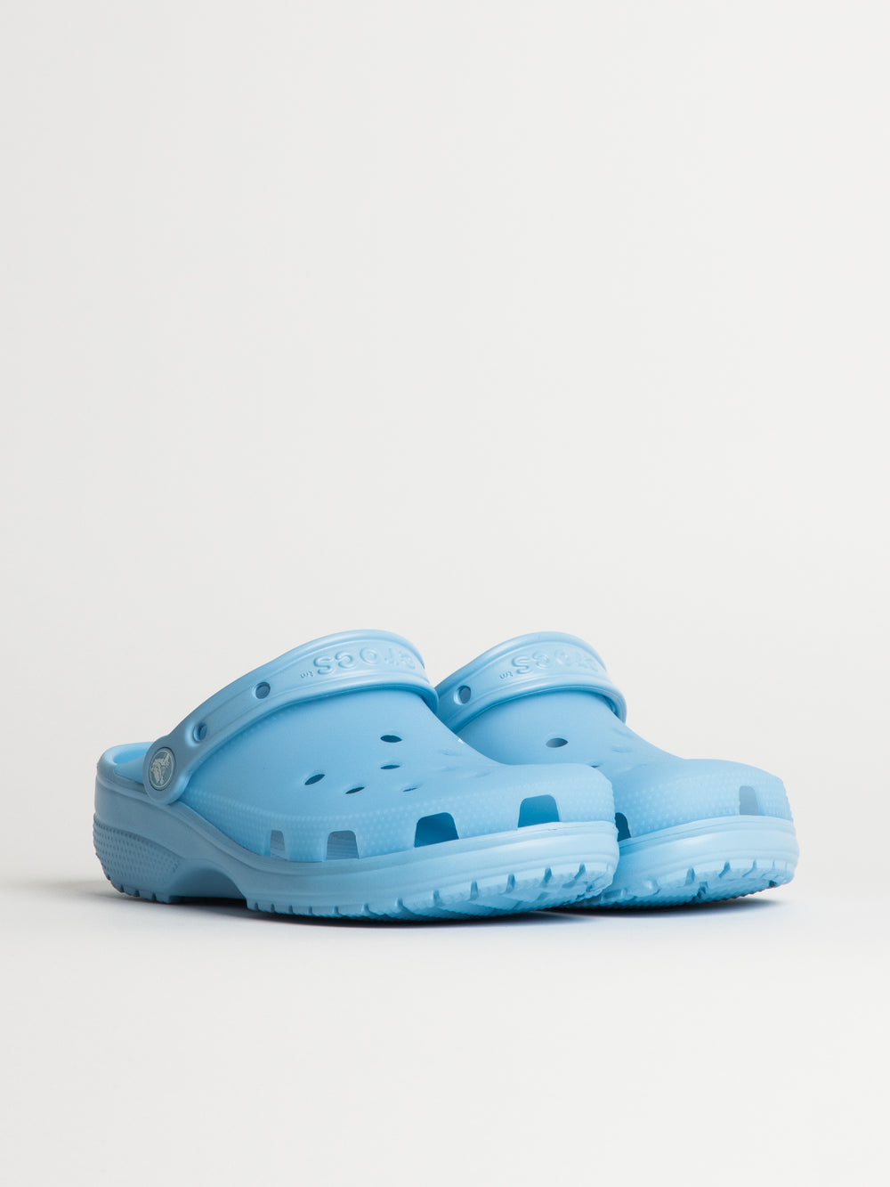 WOMENS CROCS FROSTED CLOG - BLUE