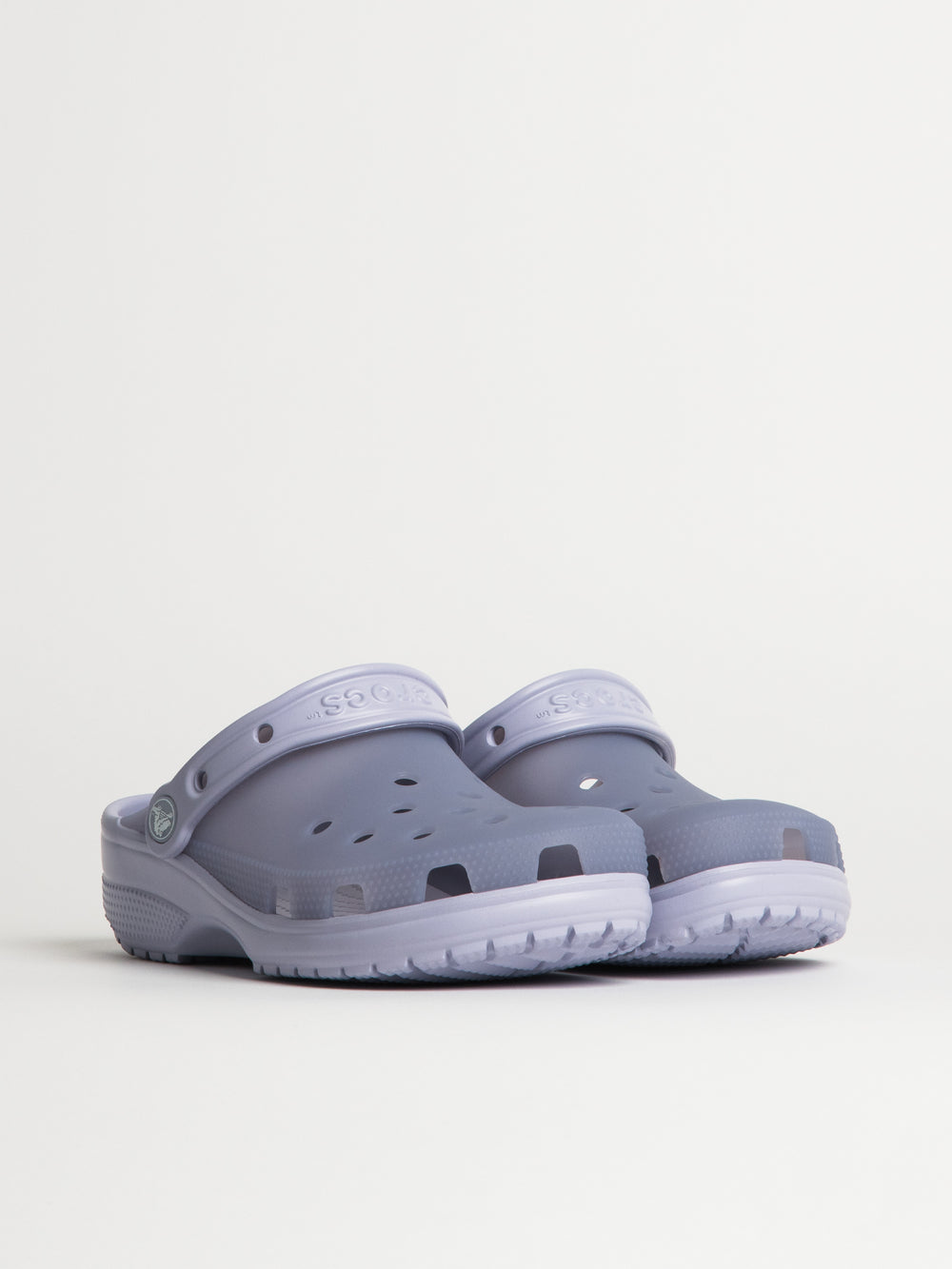 WOMENS CROCS FROSTED CLOG - PURPLE