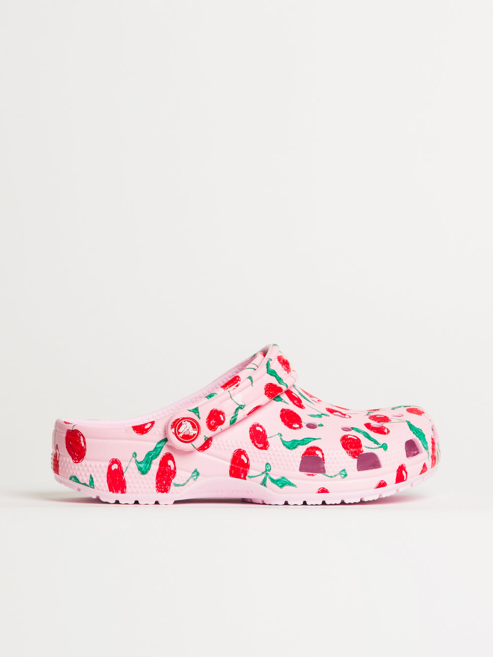 WOMENS CROCS CLASSIC FRESH FRUITS CLOG - ROSE