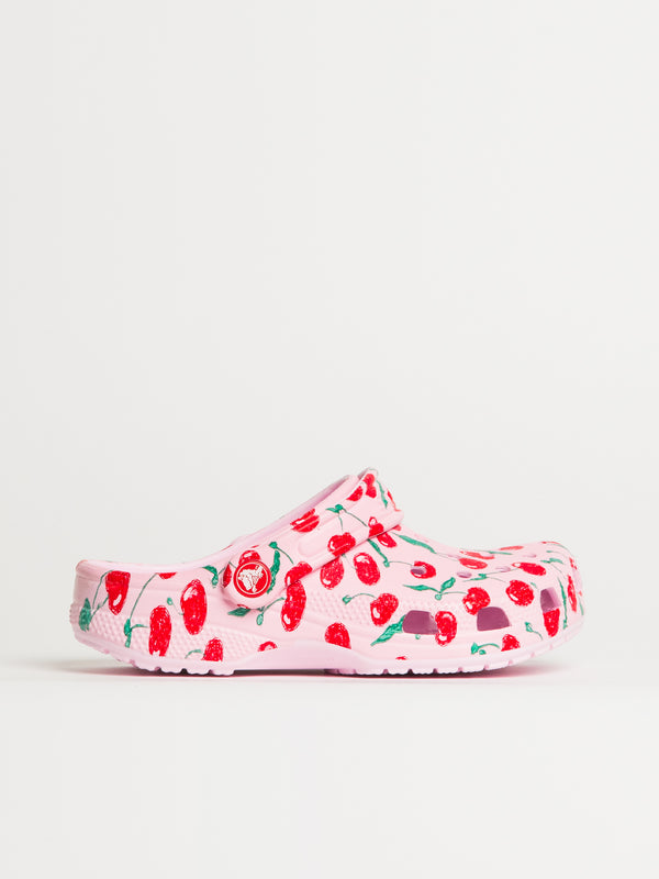 KIDS CROCS FRESH FRUITS CLASSIC CLOG - ROSE