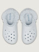 WOMENS CROCS CLASSIC FLEECE LINED CLOG SLIP-ON - LIGHT BLUE