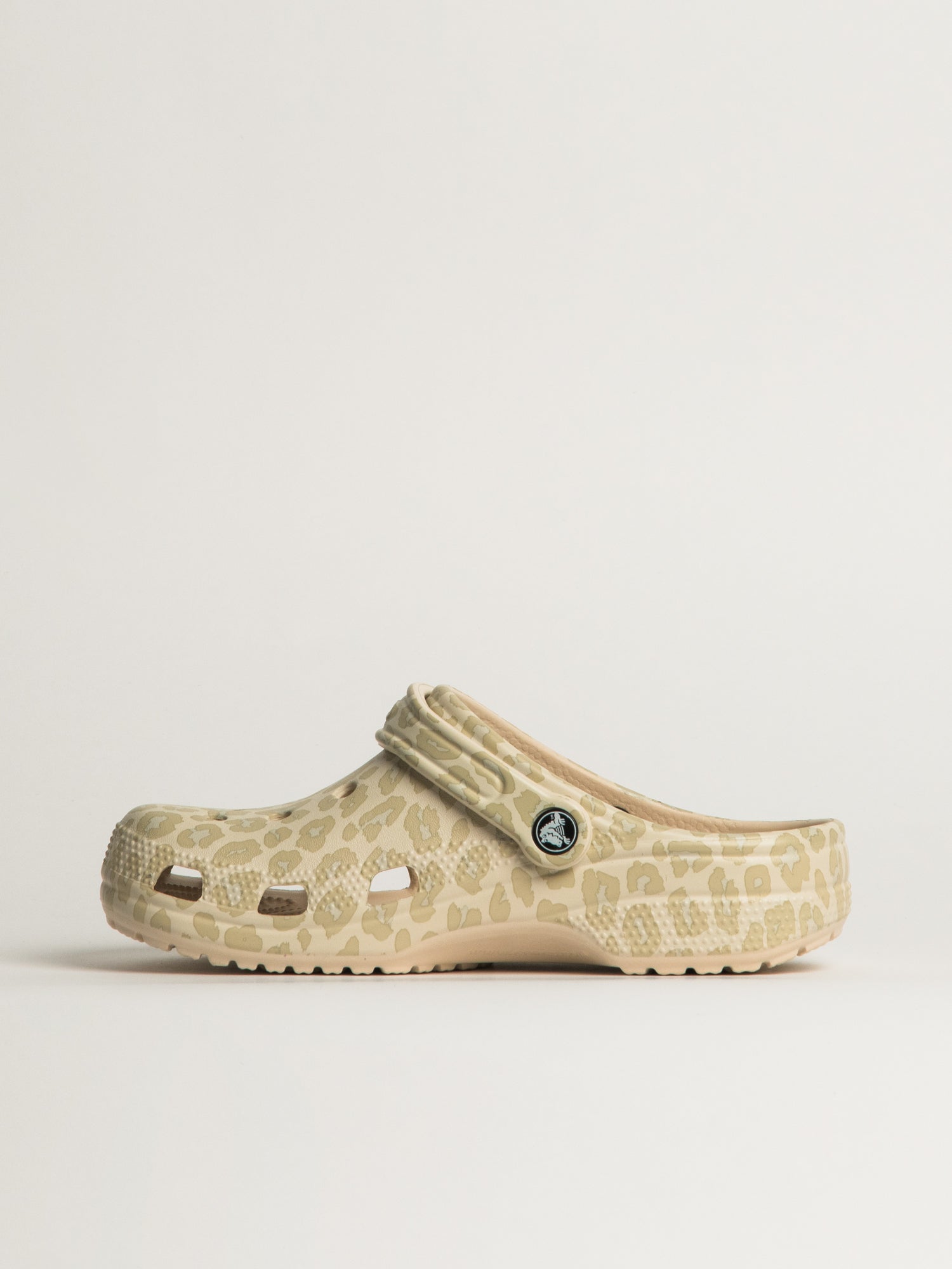 WOMENS CROCS CLASSIC GRAPHIC CLOG - LEOPARD