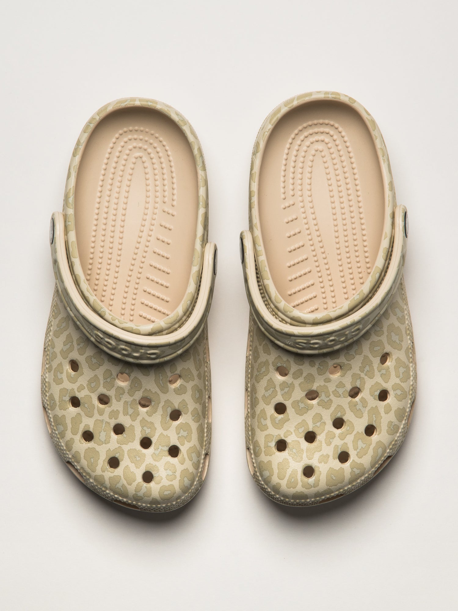 WOMENS CROCS CLASSIC GRAPHIC CLOG - LEOPARD