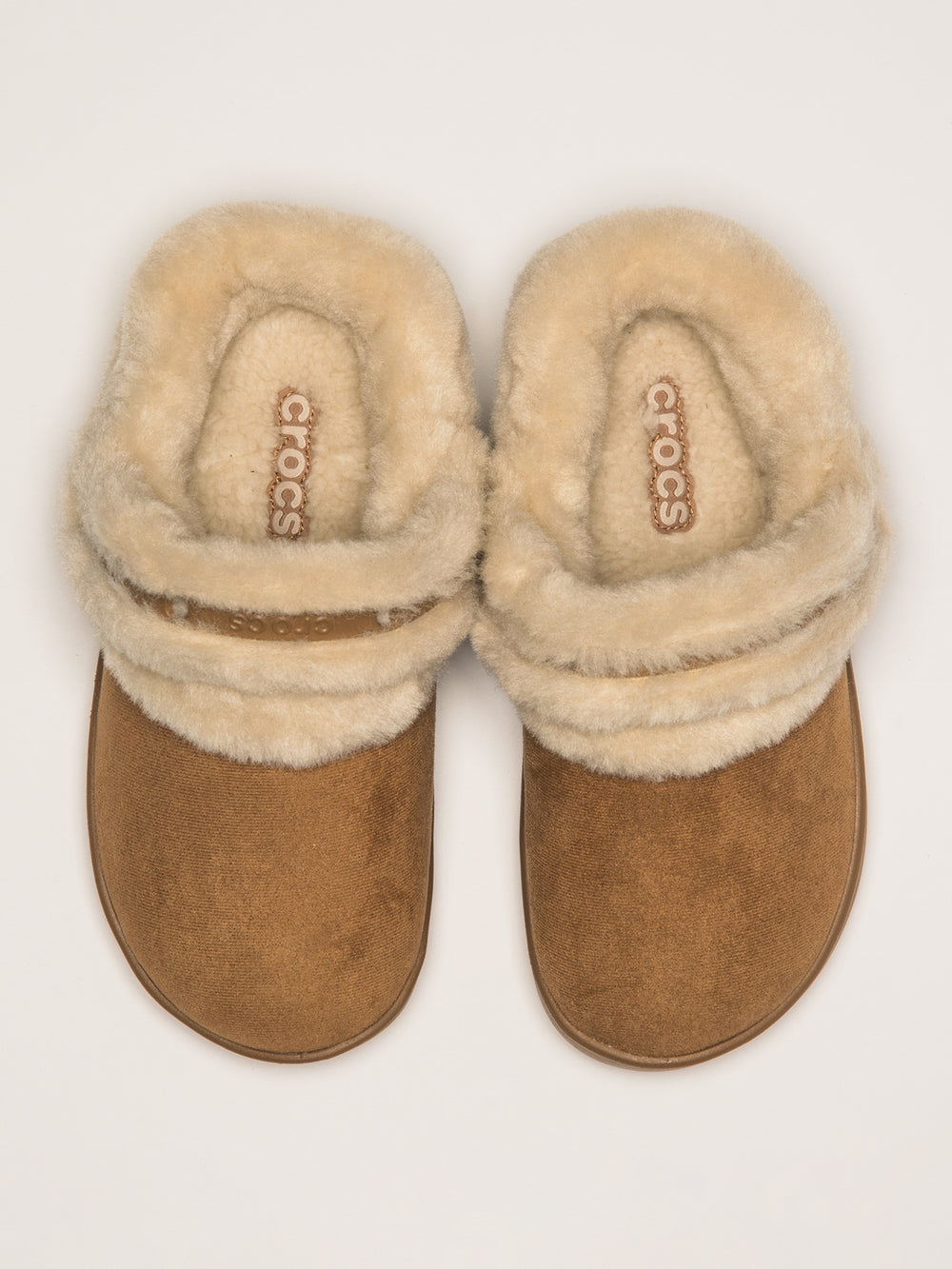 CROCS CLASSIC UNFURGETTABLE VEGAN CLOG SLIP-ON - SEPIA