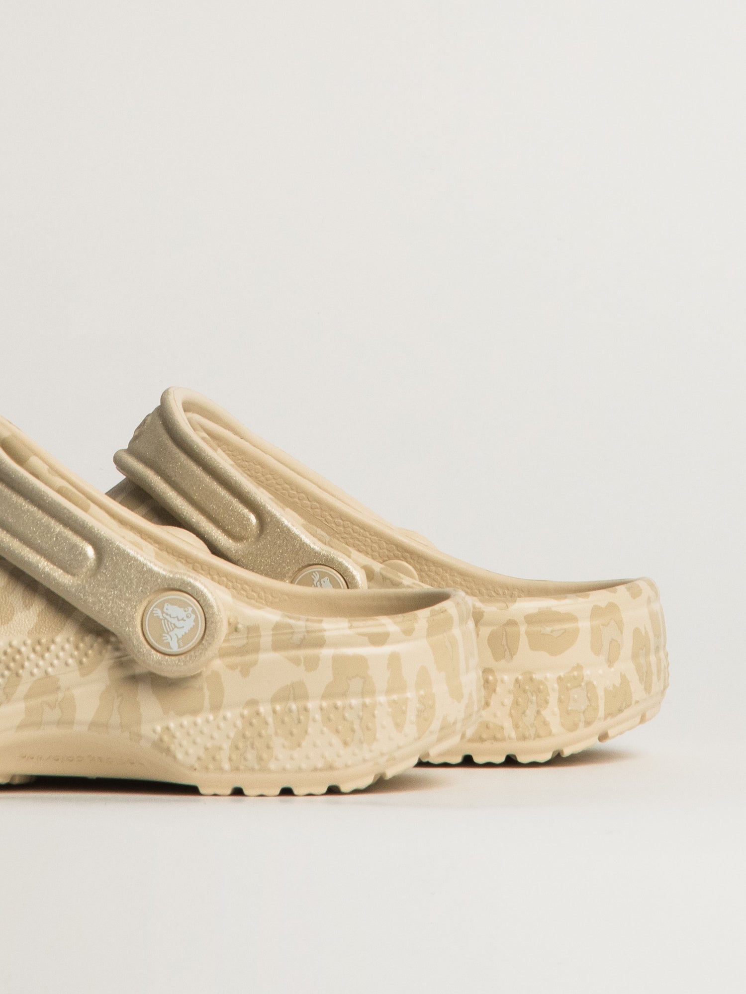 KIDS CROCS CLASSIC GRAPHIC CLOG - LEOPARD