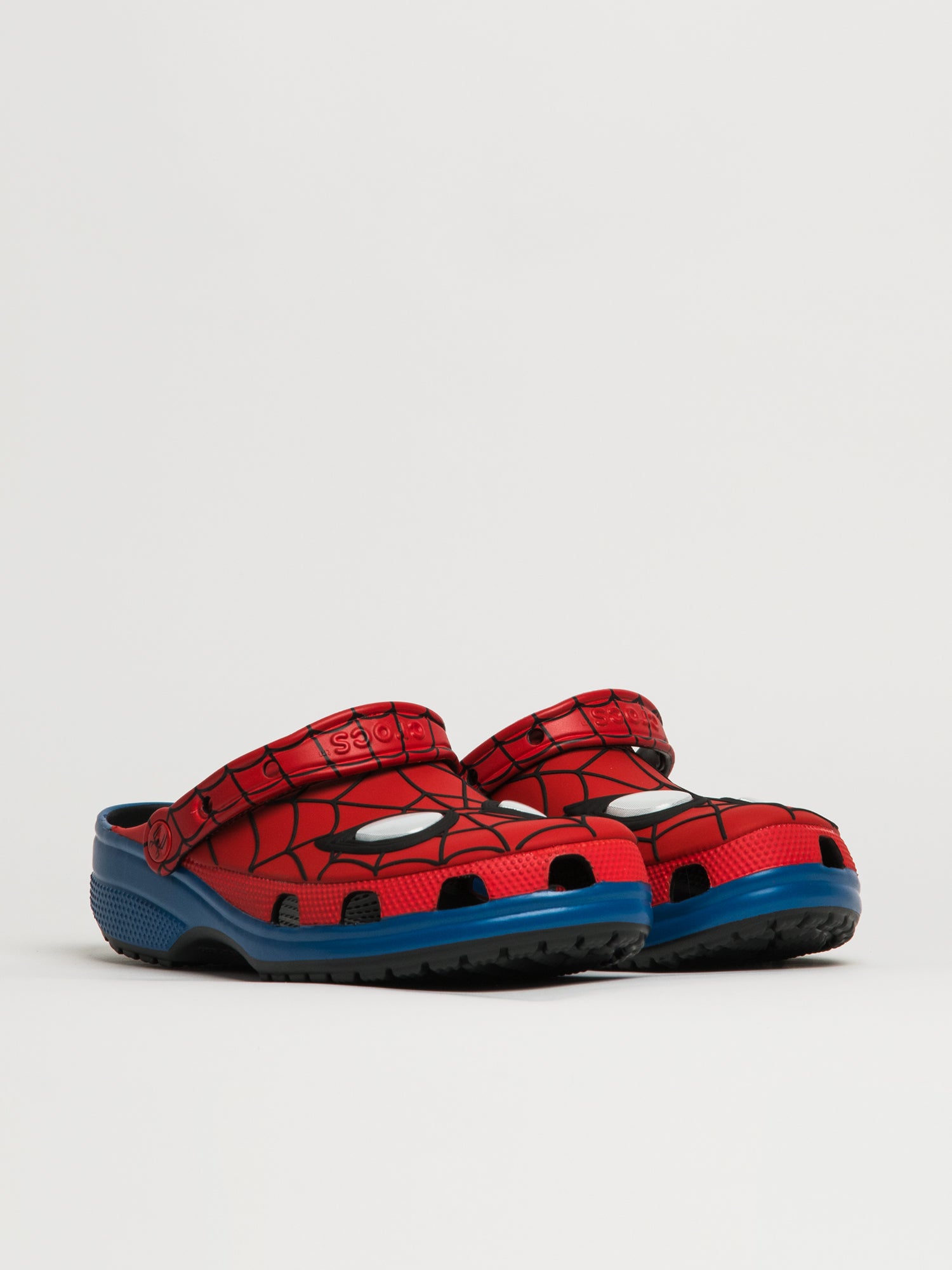 CROCS SPIDERMAN CLASSIC CLOG SLIP-ON - ROUGE