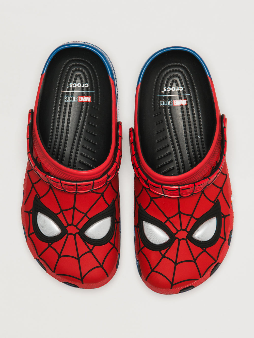 SABOTS SLIP-ON CLASSIQUES CROCS SPIDERMAN - ROUGE