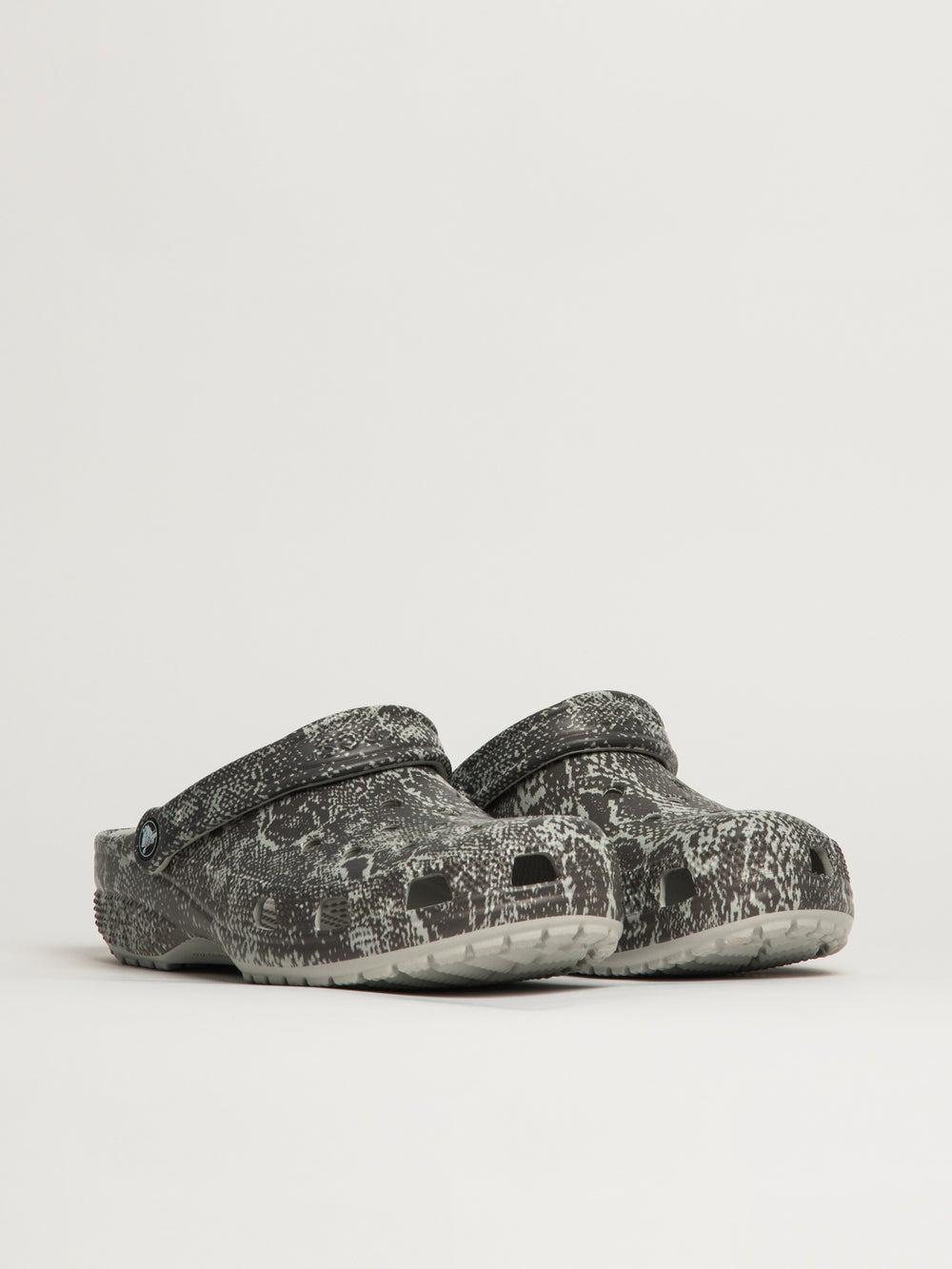 CROCS CLASSIC POP ANIMAL CLOG SLIP-ON - GREY