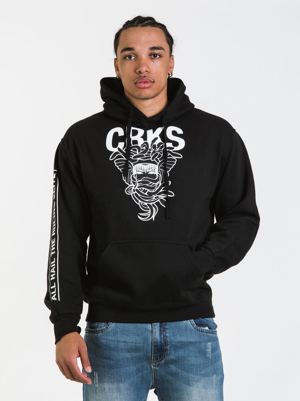 CROOKS & CASTLES RULING ELITE BANDUSA PULLOVER HOODIE - CLEARANCE