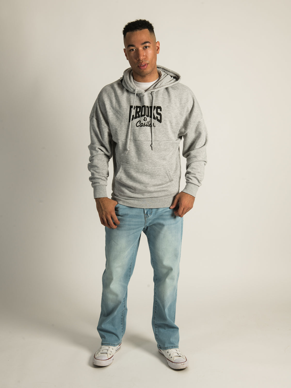 Grey crooks and outlet castles hoodie