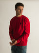 CROOKS & CASTLES CORE ESSENTIALS EMBROIDERED CREW  - CLEARANCE