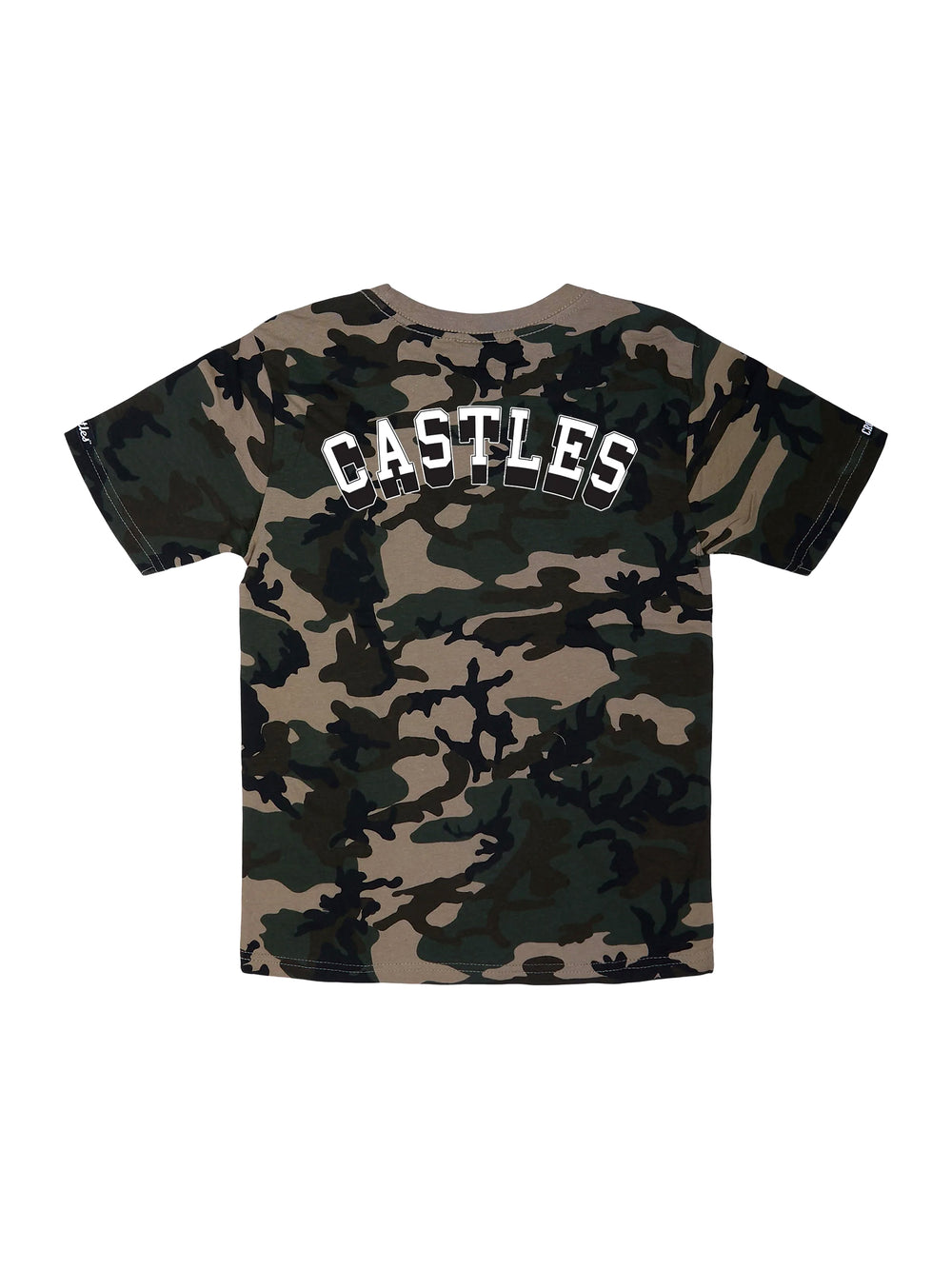 CROOKS & CASTLES YOUTH BOYS VARSITY KIDS T-SHIRT - CLEARANCE