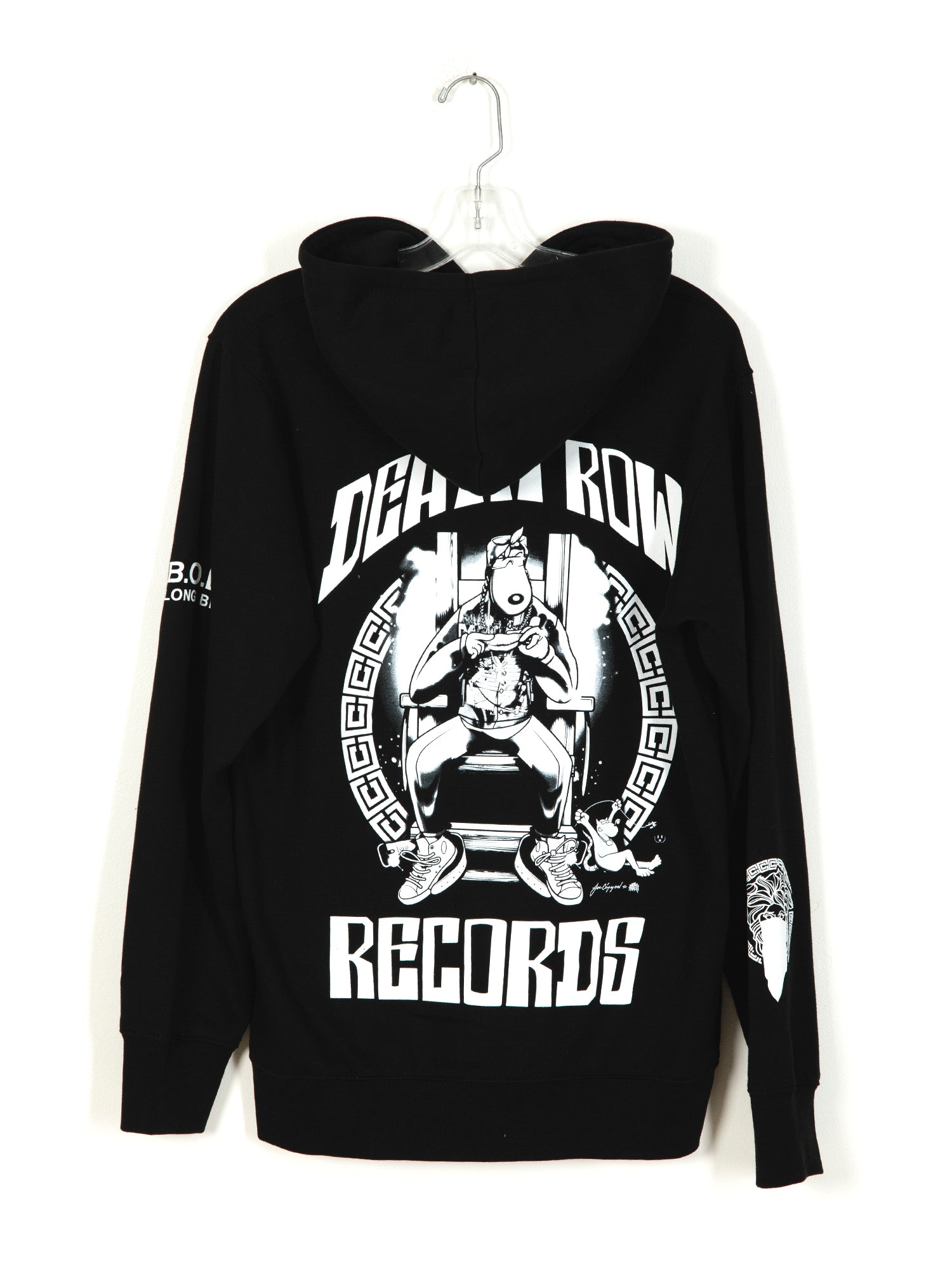 Crooks and castles hoodie long sleeve death row hoodie hot