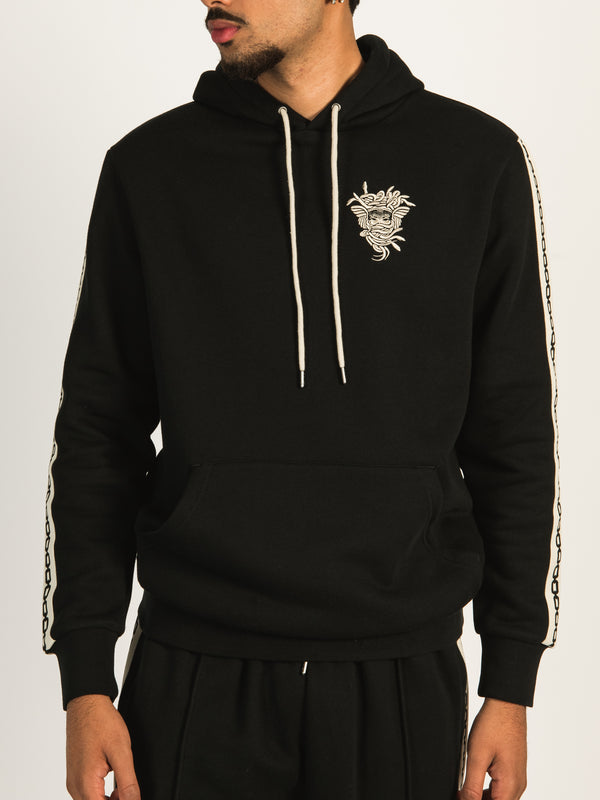 CROOKS & CASTLES MEDUSA SML CORE LOGO PULLOVER  - CLEARANCE
