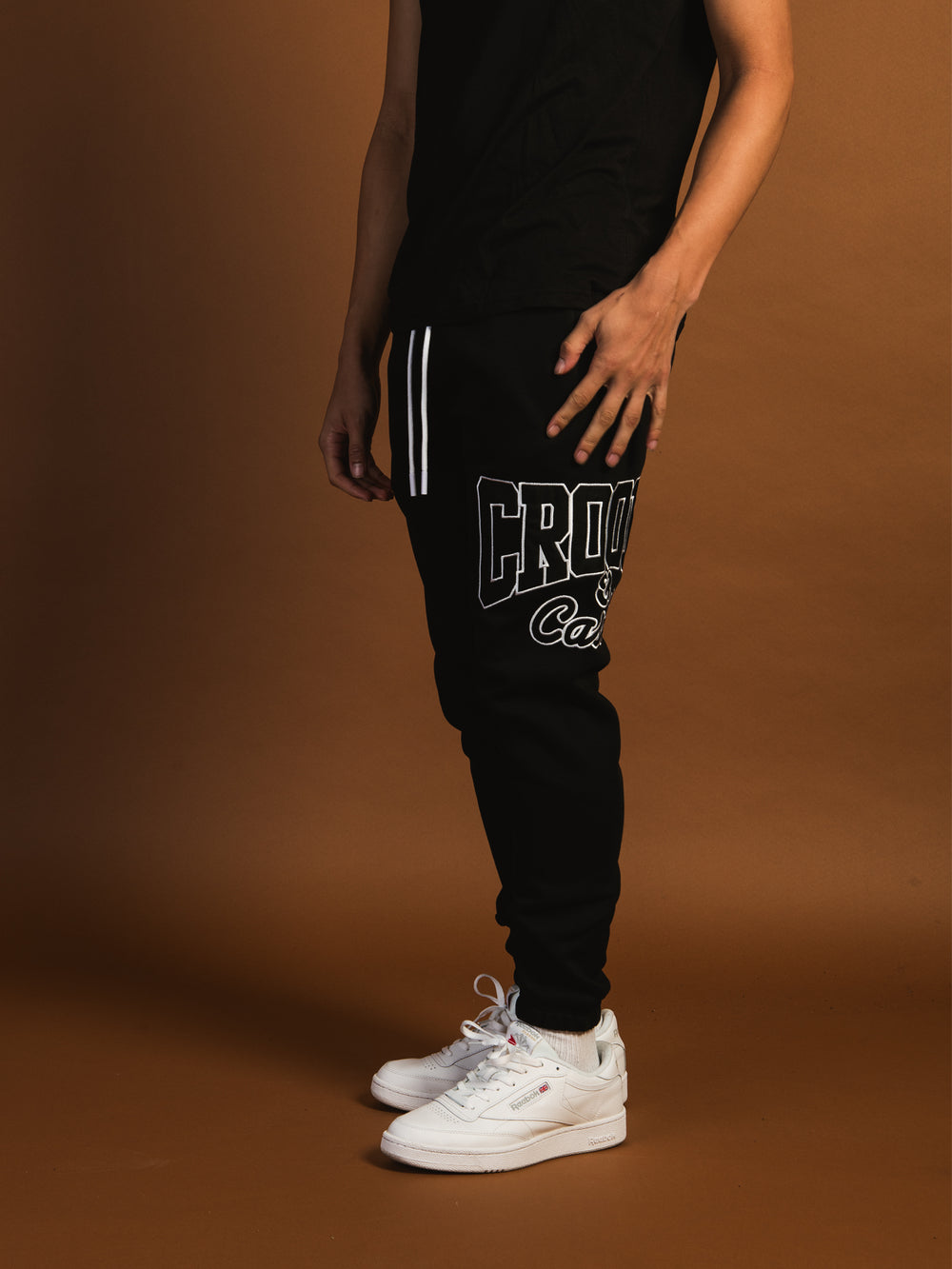 JOGGER BRODÉ AVEC LOGO C&C DE CROOKS & CASTLES