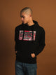 CROOKS & CASTLES CROOKS & CASTLES BANDANA FILL KLEPTO HOODIE - Boathouse