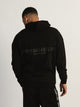 CROOKS & CASTLES CROOKS & CASTLES DROP RUBBER PATCH PULLOVER HOODIE - Boathouse