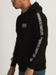 CROOKS & CASTLES CROOKS & CASTLES JACQ TAPE PULLOVER HOODIE - Boathouse