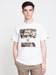 CROOKS & CASTLES MENS CAMO KLEPTO SHORT SLEEVE T-SHIRT - WHITE - CLEARANCE - Boathouse