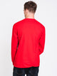 CROOKS & CASTLES MENS CAN'T RESIST LONG SLEEVET-SHIRT- RED - CLEARANCE - Boathouse