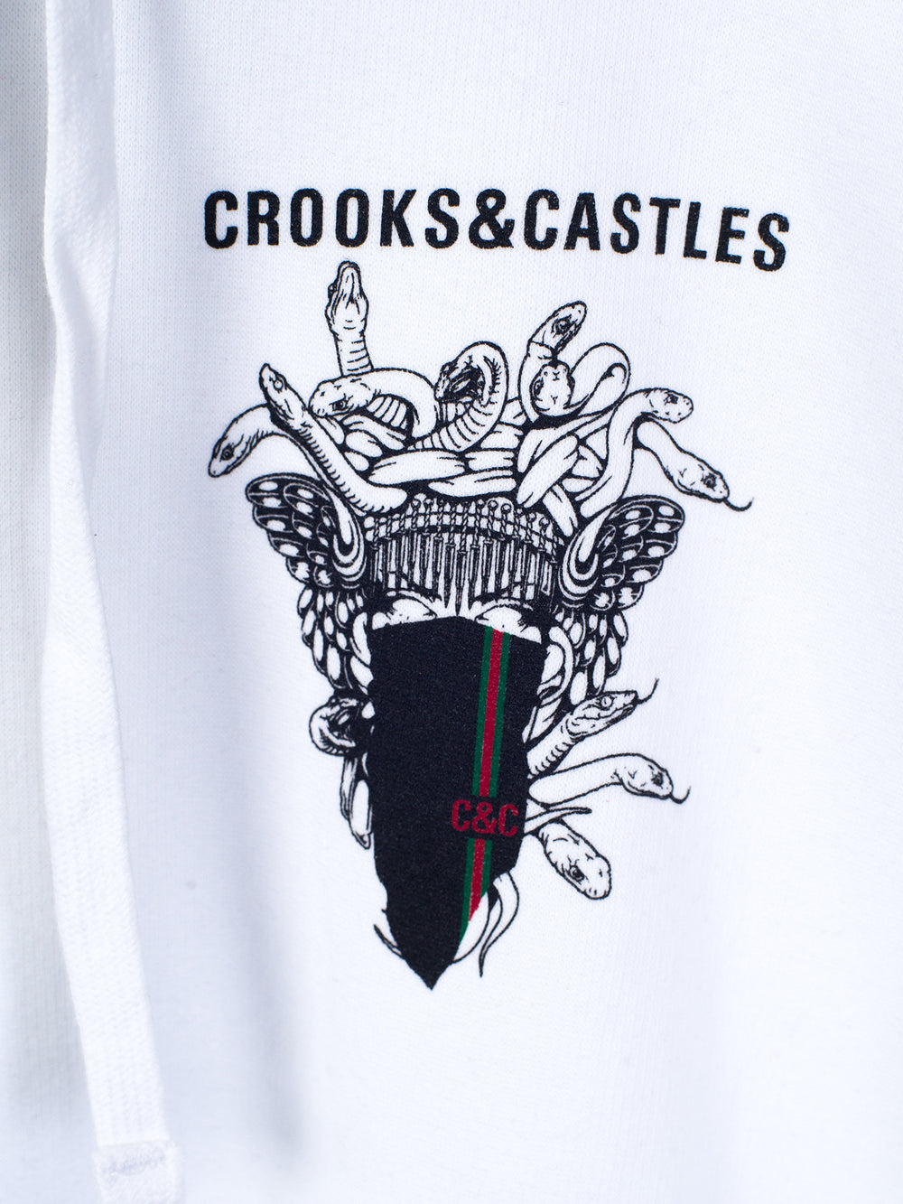 CROOKS & CASTLES C&C MEDUSA PULLOVER HOODIE  - CLEARANCE