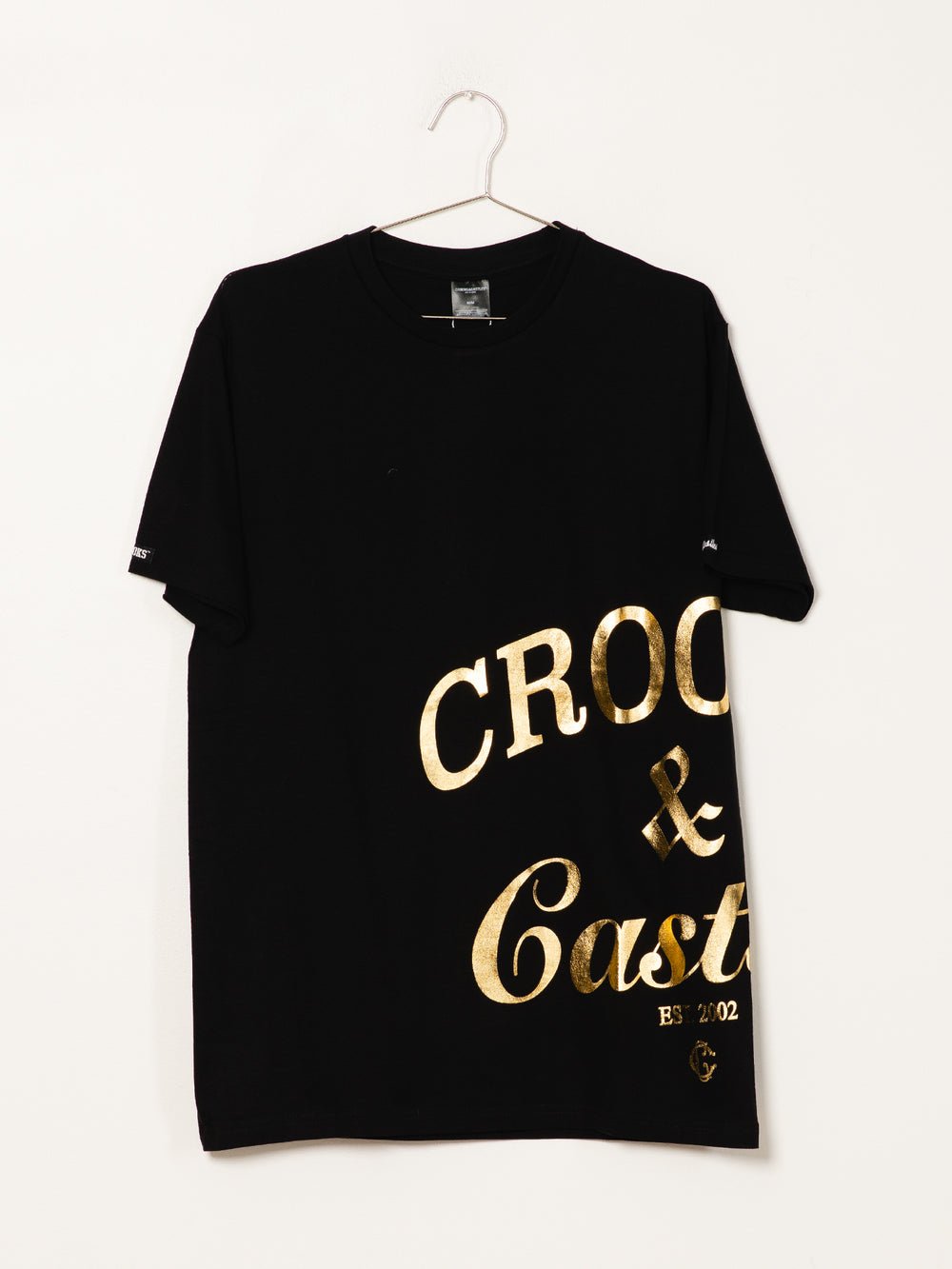 CROOKS & CASTLES TIMELESS FOIL OVER SIZED T-SHIRT - CLEARANCE