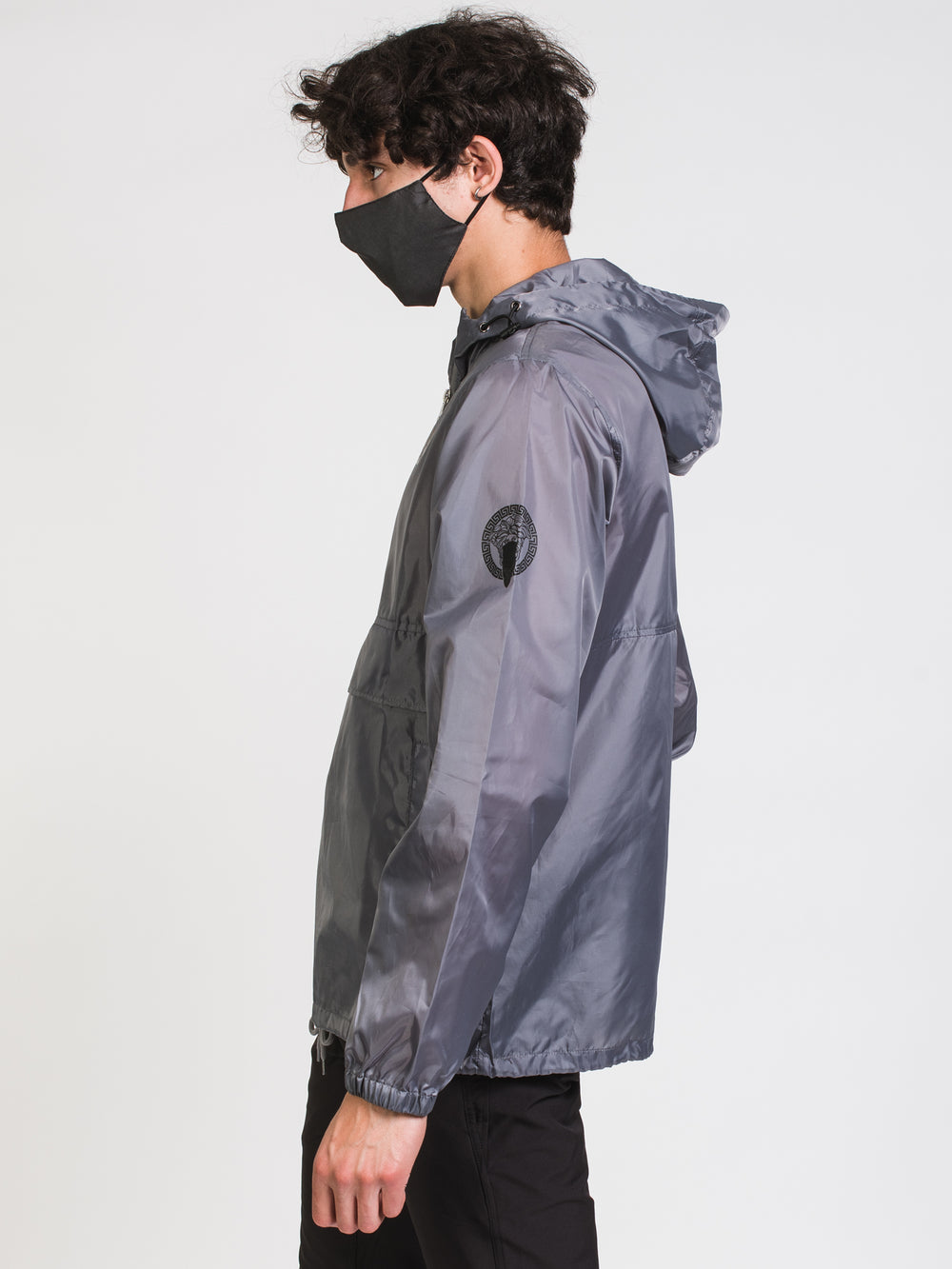 CROOKS & CASTLES MEDUSA PACKABLE JACKET  - CLEARANCE