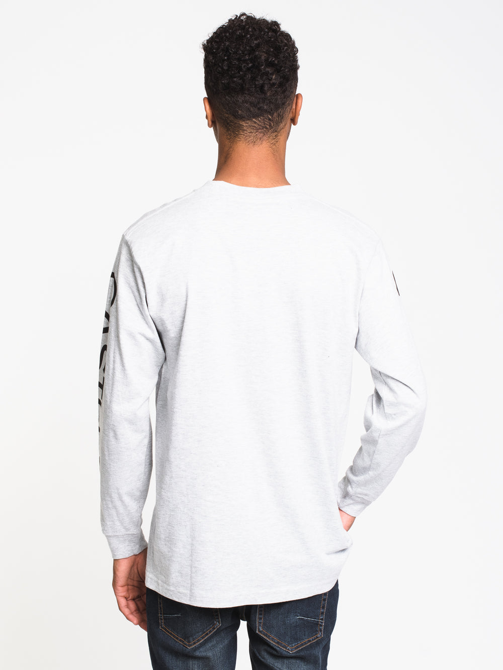 CROOKS & CASTLES C&C SPLIT LONG SLEEVE TEE  - CLEARANCE