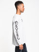 CROOKS & CASTLES CROOKS & CASTLES C&C SPLIT LONG SLEEVE TEE  - CLEARANCE - Boathouse