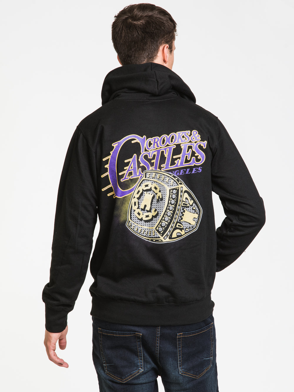 CROOKS & CASTLES LOS ANGELES PULLOVER  - CLEARANCE