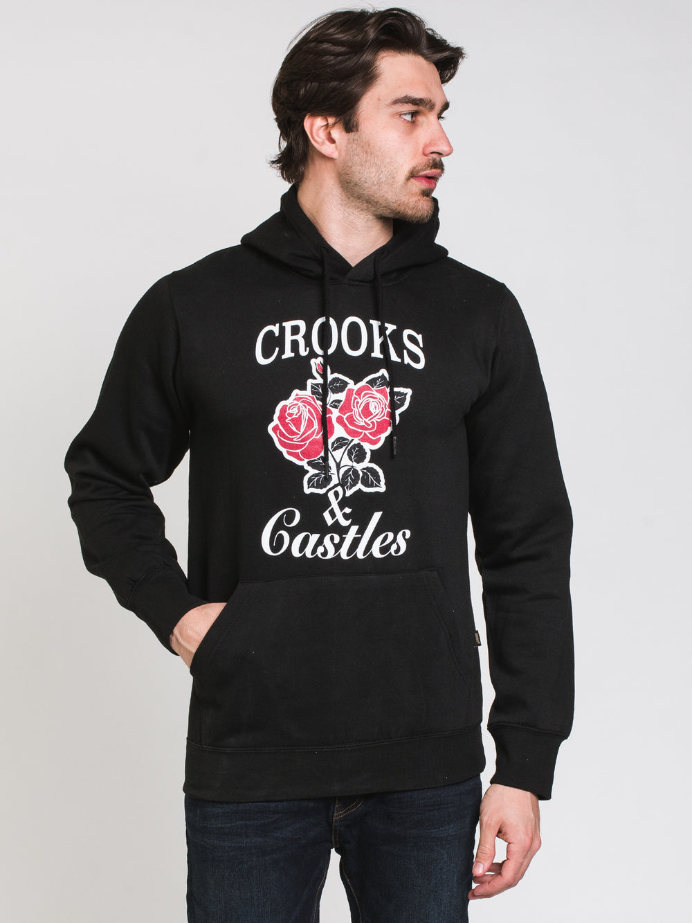 CROOKS & CASTLES ROSES PULL HOODIE - DESTOCKAGE