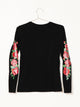 CROOKS & CASTLES CROOKS & CASTLES ROSES RULING ELITE LONG SLEEVE TEE - CLEARANCE - Boathouse