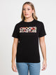 CROOKS & CASTLES CROOKS & CASTLES FLORAL BANDUSA SHORT SLEEVE BOYFRIEND TEE - CLEARANCE - Boathouse