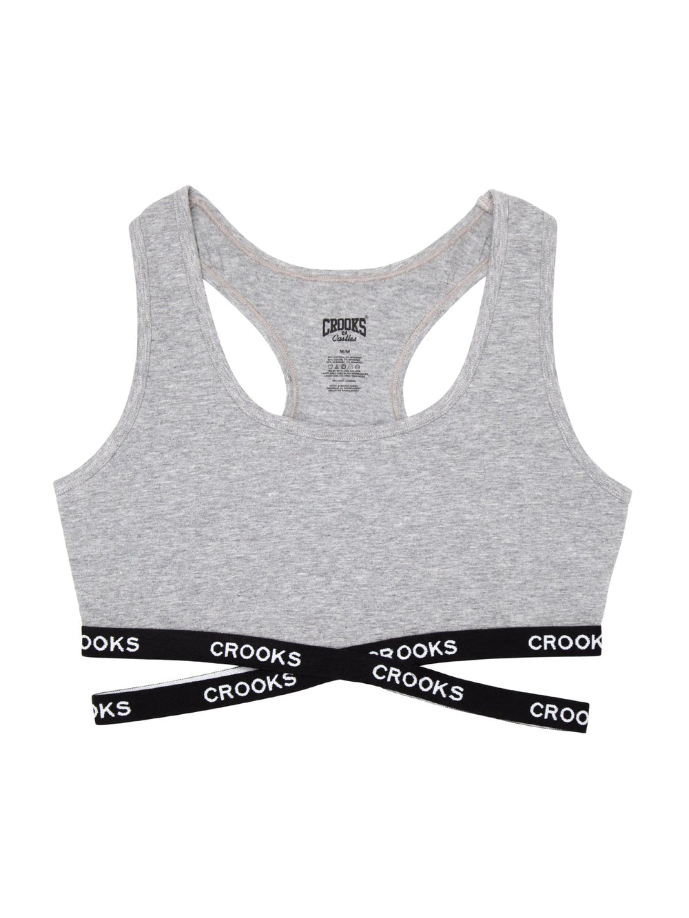 CROOKS & CASTLES CRISS CROSS BRA  - CLEARANCE