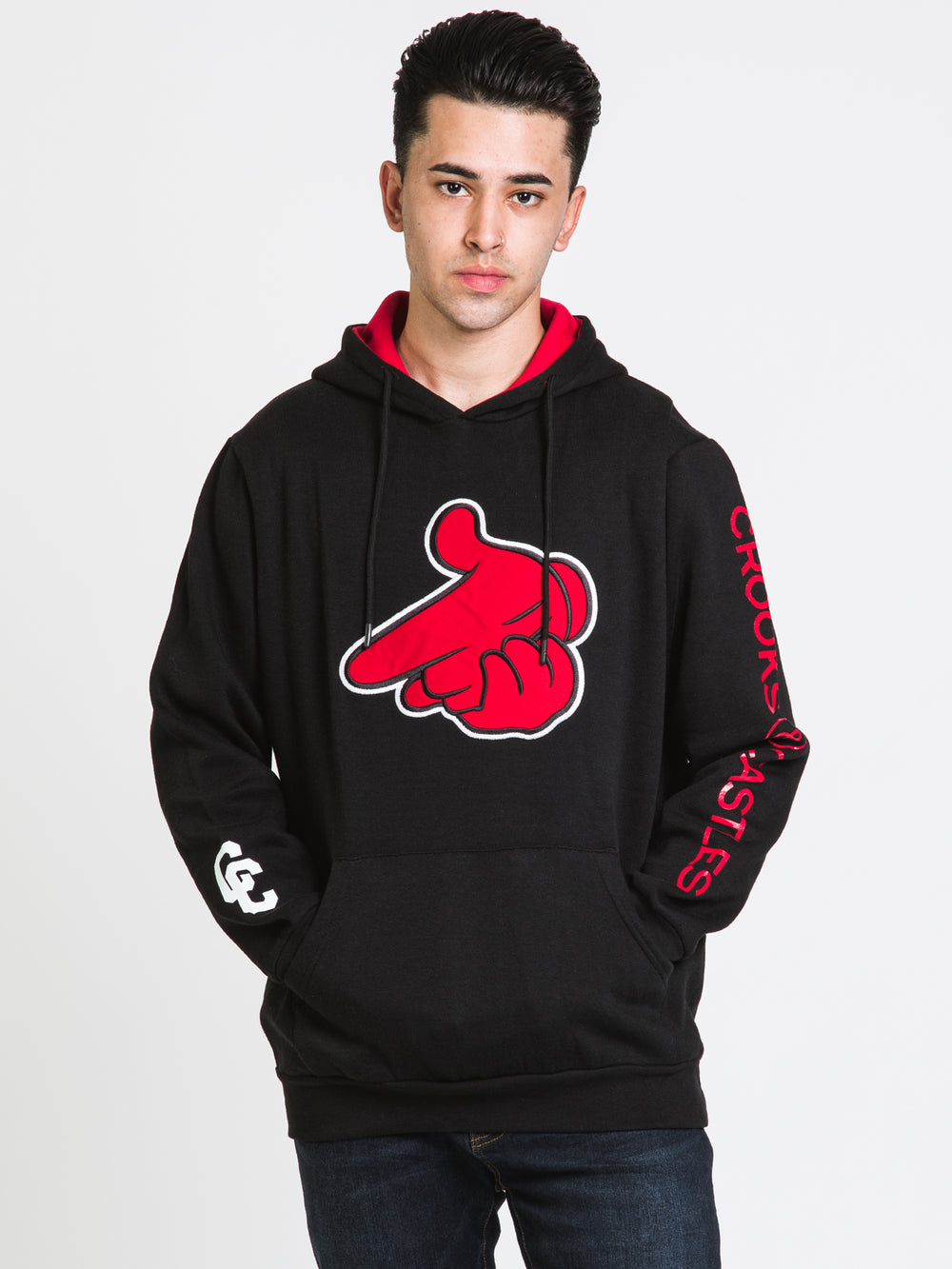 CROOKS & CASTLES AIR GUN PULLOVER HOODIE  - CLEARANCE