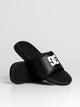 MENS DC SHOES BOLSA BLACK SANDALS - CLEARANCE