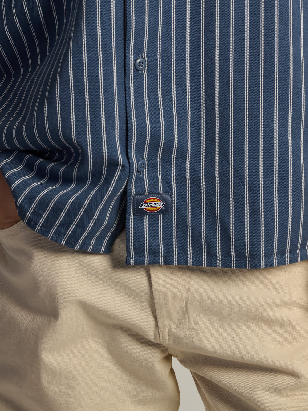 CHEMISE DE TRAVAIL À MANCHES COURTES USÉE DE DICKIES