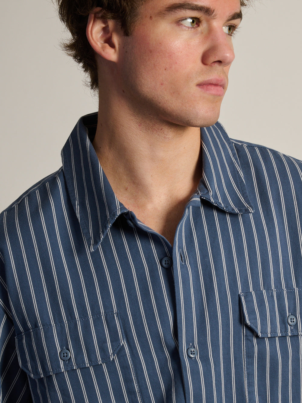 CHEMISE DE TRAVAIL À MANCHES COURTES USÉE DE DICKIES