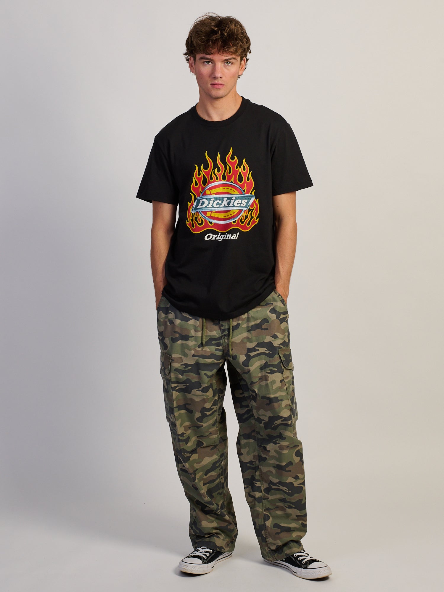 DICKIES T-SHIRT AVEC LOGO FLAMME