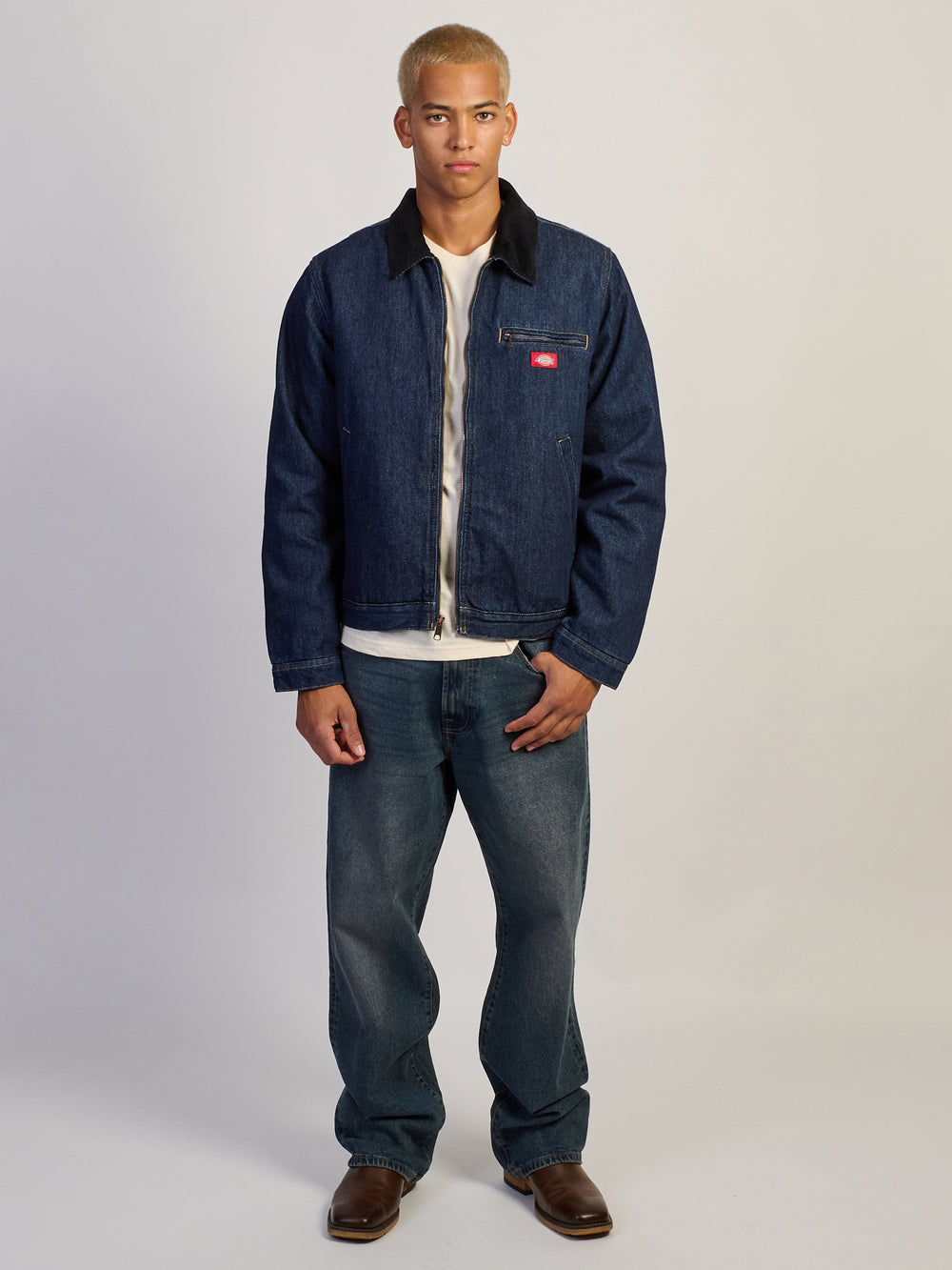 VESTE EN DENIM DOUBLÉE DICKIES 758 BKT